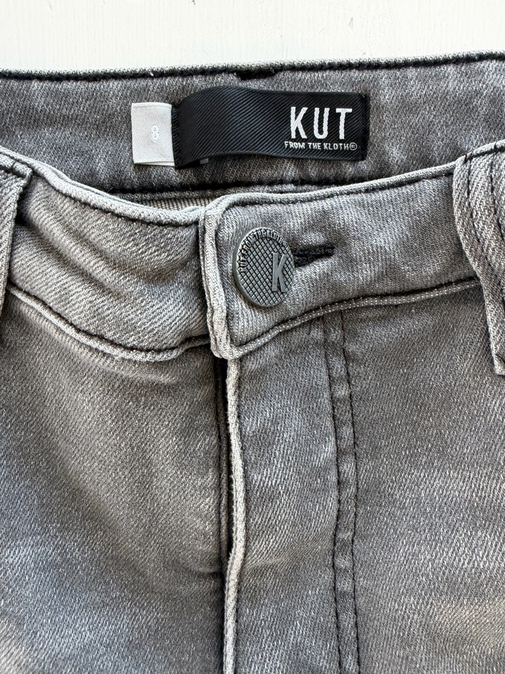 KUT from the kloth Elizabeth fab ab ankle jeans size 8 - Picture 5 of 8